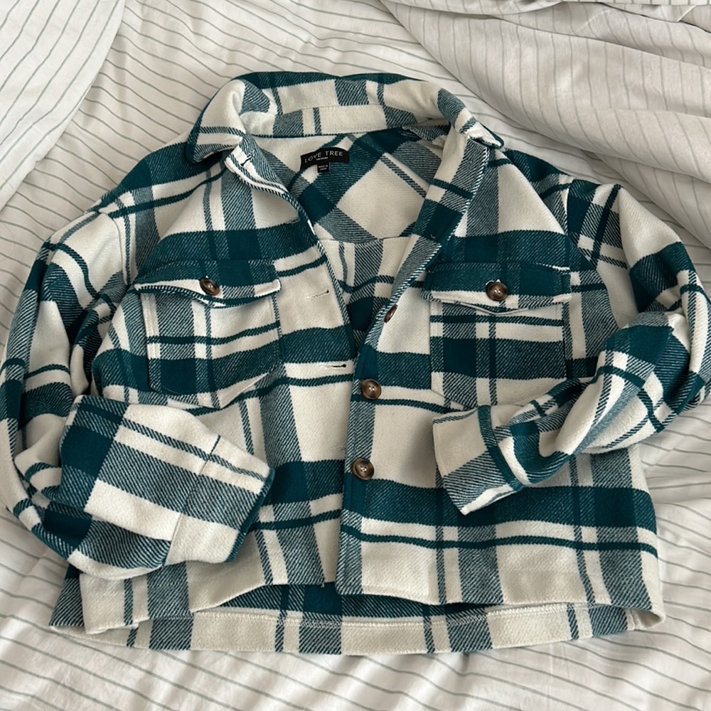 Love Tree Shacket - Picture 2 of 4